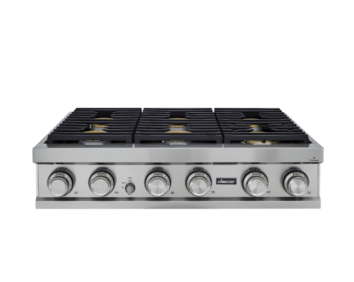 36" Rangetop, Stainless Steel, Natural Gas