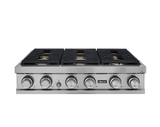 36" Rangetop, Stainless Steel, Natural Gas