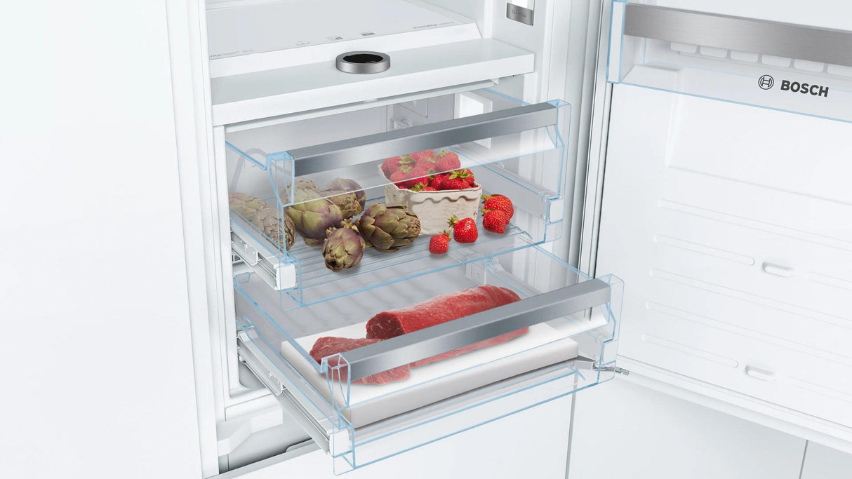 800 Series Built-in Bottom Freezer Refrigerator Softclose® Flat Hinge