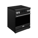 30 Inch Professional Induction Range With Tilt Panel Touch Control In Black and Stainless Steel  Gordon Ramsay Series