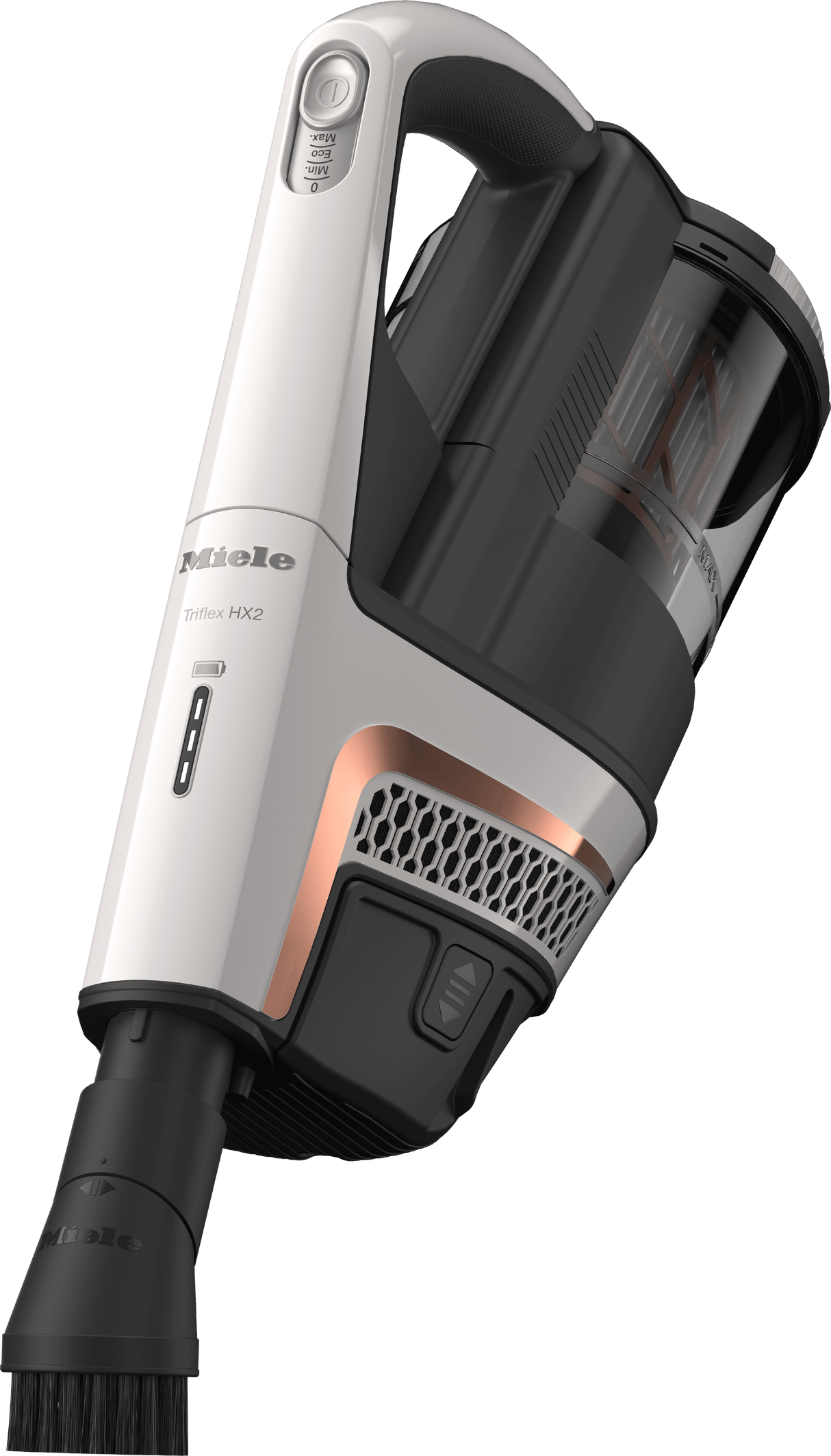 Triflex HX2 Lotus white - Cordless stick vacuum cleaner Consistently high suction power  60 min runtime  versatile cleaning by 3in1 design