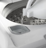 GE® 4.3 cu. ft. Capacity Washer with Stainless Steel Basket,5-yr Limited Warranty
