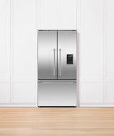Freestanding French Door Refrigerator Freezer, 36", 20.1 cu ft, Ice & Water