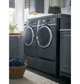 Front load pedestal