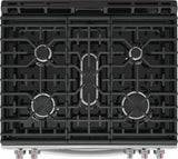 30" Front Control Gas Range with Stone-Baked Pizza