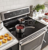GE Profile™ 30" Free-Standing Electric Convection Range