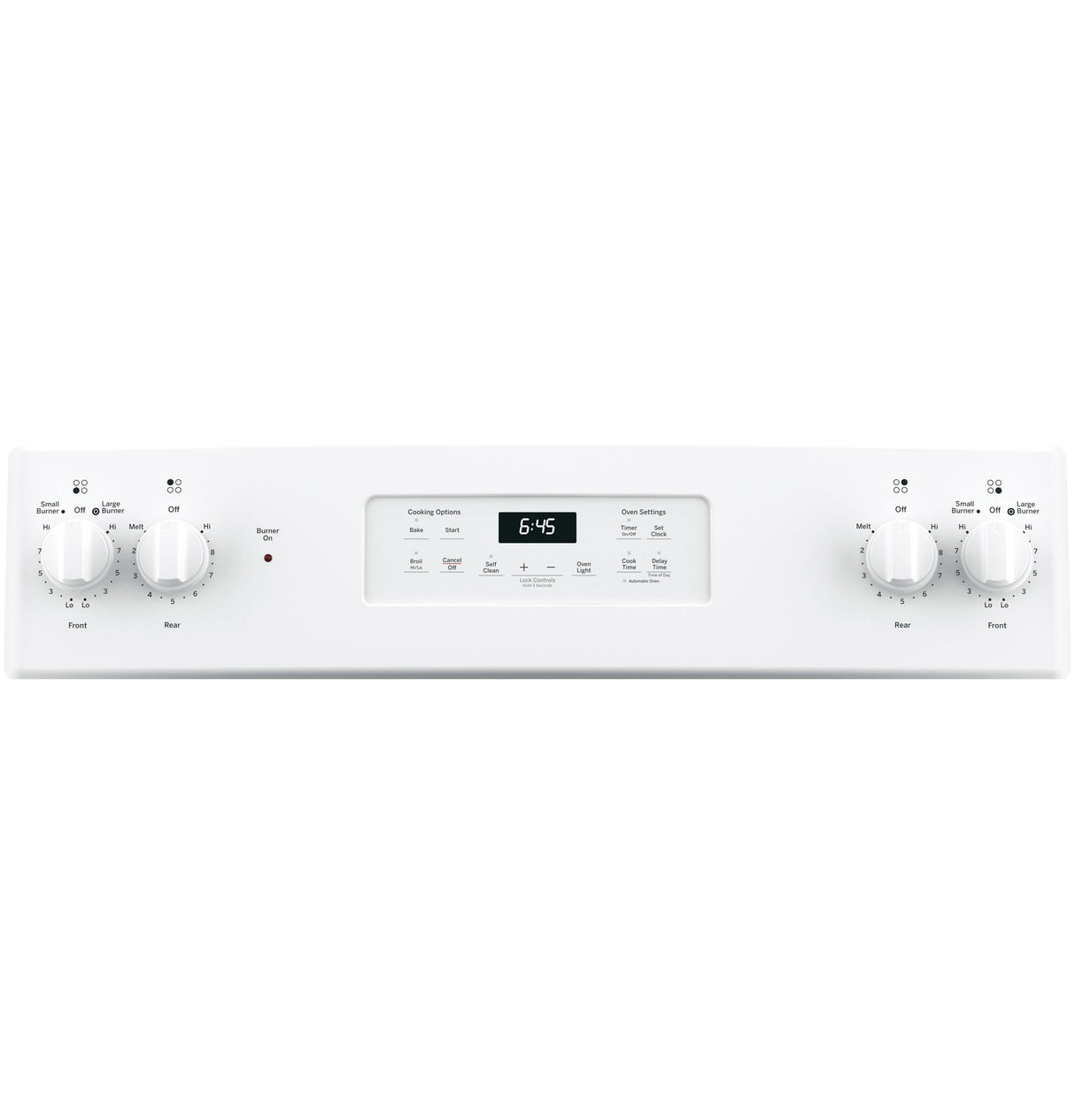 GE® 30" Free-Standing Electric Range