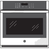 GE® 27" Smart Built-In Single Wall Oven