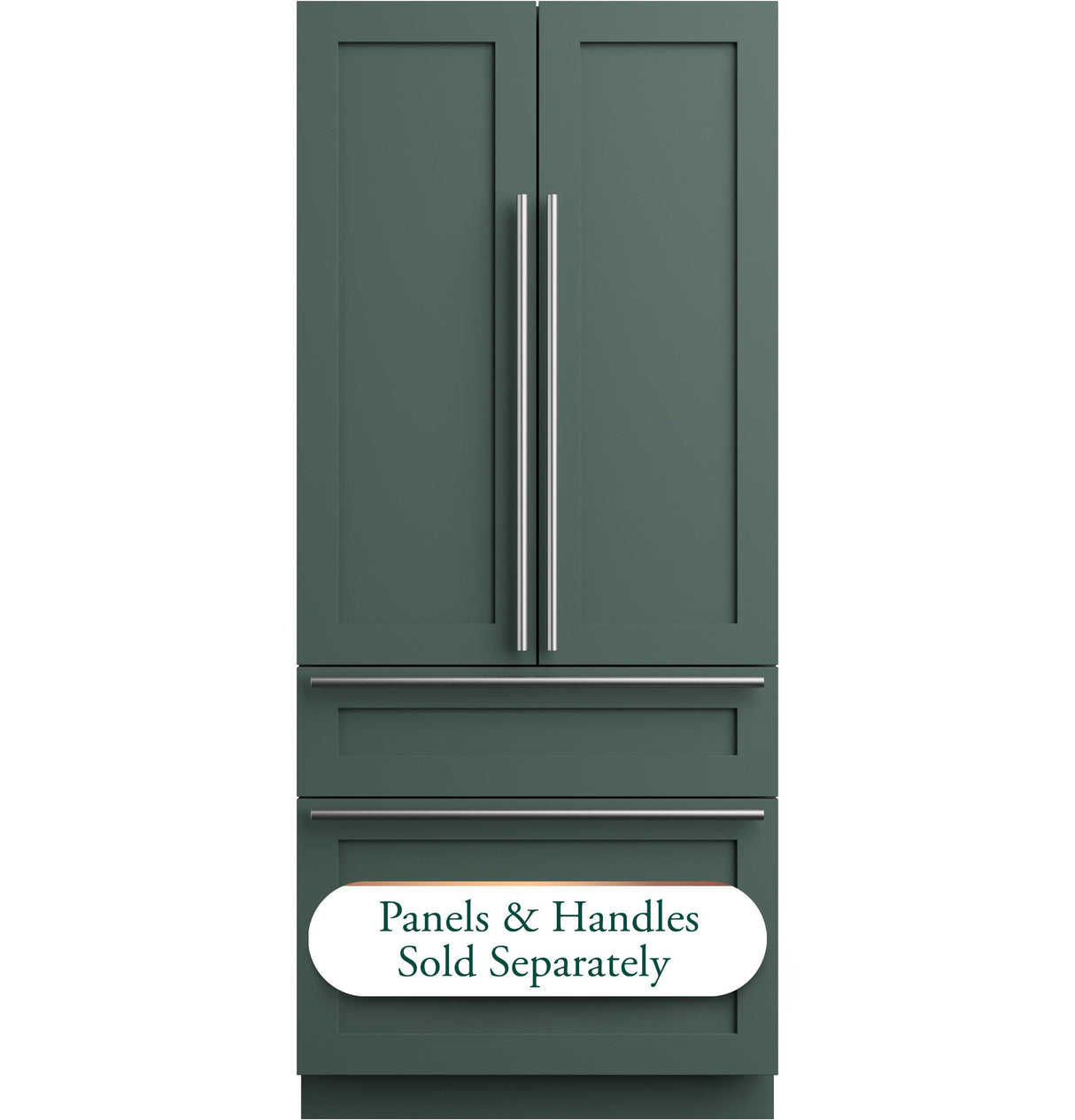 CAFE™ 36" Panel-Ready Integrated French-Door Refrigerator