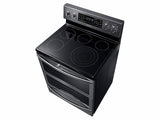5.9 cu. ft. Freestanding Electric Range with Flex Duo™ & Dual Door in Black Stainless Steel