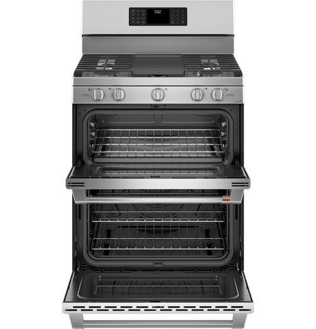 Café™ 30" Smart Free-Standing Gas Double-Oven Range with Convection