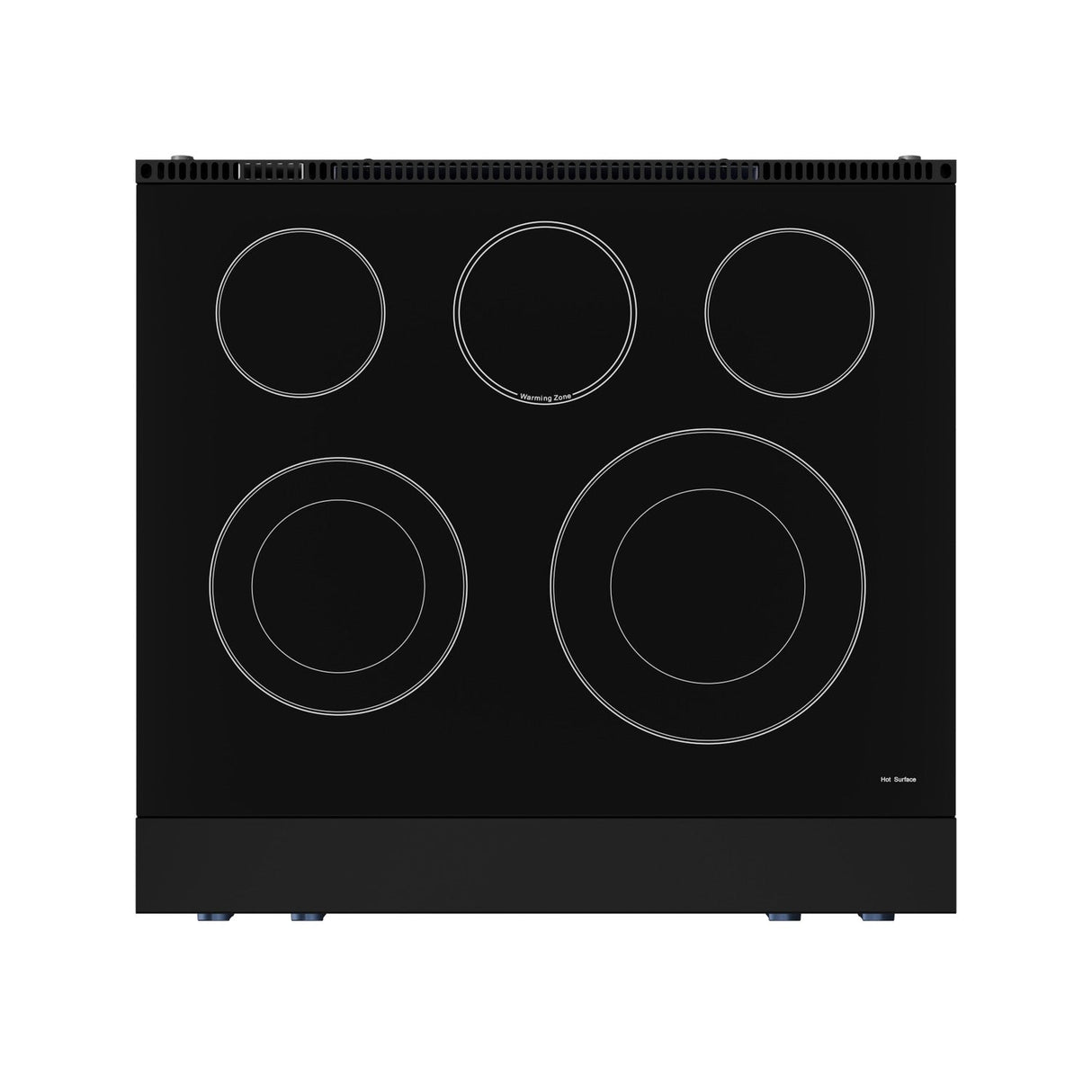30 Inch Professional Electric Range With Tilt Panel Touch Control In Black/navy Blue  Gordon Ramsay Series