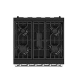 30 Inch Professional Liquid Propane With Precision Knob Control In Black/stainless Steel