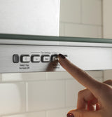 GE Profile™ Series 36" Wall-Mount Glass Canopy Chimney Hood