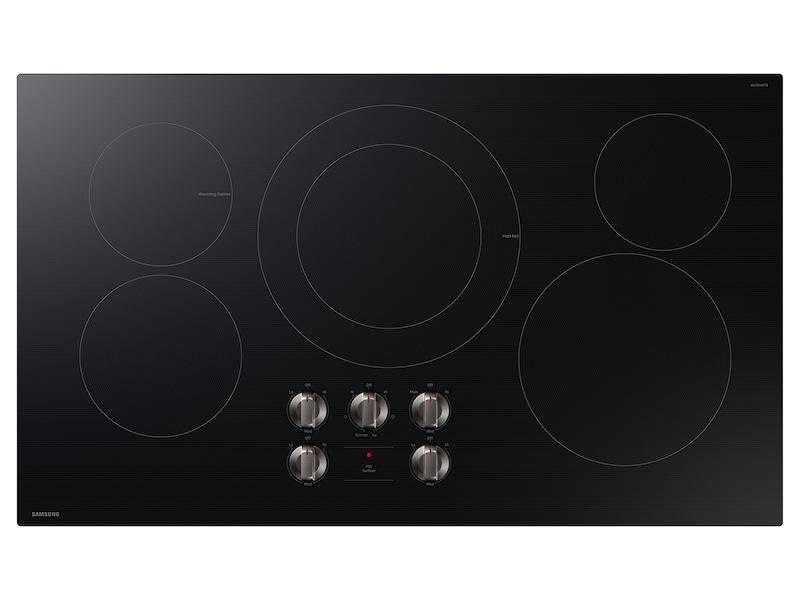 36" Electric ENERGY STAR® Certified Cooktop with 5 Elements in Black