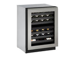 Euro Style Handleless Panel, 24" Frame