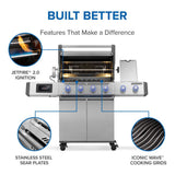 Prestige PRO 500 with Smart Technology , Natural Gas, Stainless Steel