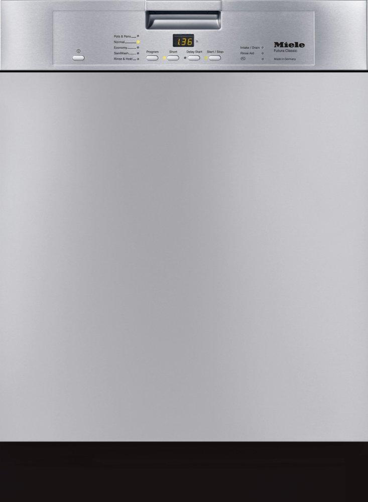 G 4228 SCU AM - Pre-finished, full-size dishwasher with visible control panel, cutlery tray and 5 Programs
