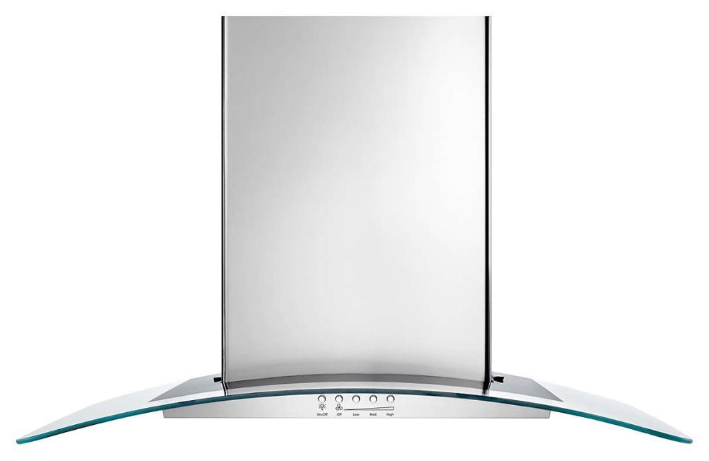 30" Convertible Wall-Mount 400-CFM Glass Canopy Hood