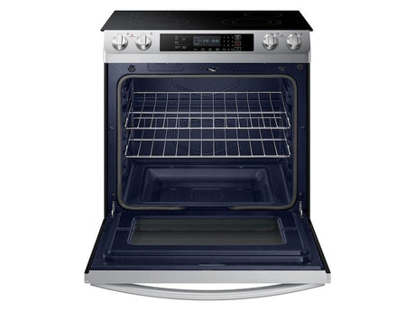 5.8 cu. ft. 4 Element Slide-in Electric Range in Stainless Steel