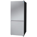 Danby 10 cu. ft. Bottom Mount Apartment Size Fridge in Stainless Steel