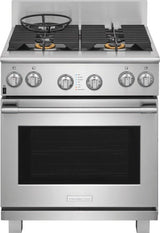 30'' Dual-Fuel Freestanding Range