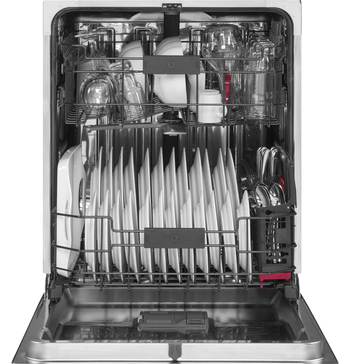 GE Profile™ Stainless Steel Interior Dishwasher with Hidden Controls