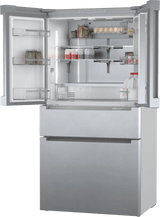 800 Series French Door Bottom Mount Refrigerator 36" Stainless steel (with anti-fingerprint)