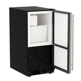 15-In Low Profile Built-In Crescent Ice Maker with Door Swing - Reversible