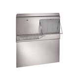 Backsplash, Telescopic, w/Shelves, 36", SS