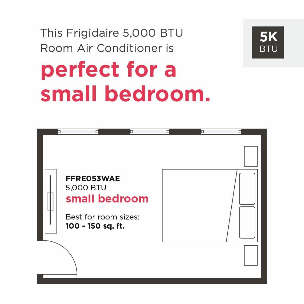 Frigidaire 5,000 BTU Window-Mounted Room Air Conditioner