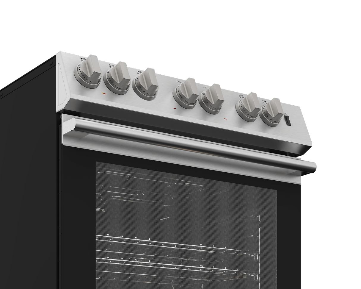 30" Electric Slide-In Range with 5.2 cu ft Self Cleaning Convection Oven