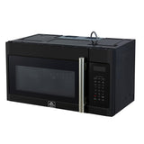 Forno Fornace 30-Inch Over the Range Convection Microwave, Black - 1.5 cu.ft, 300 CFM Vent, Touch Control, LED Light