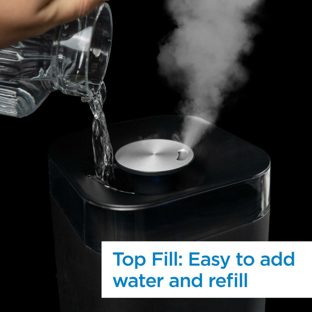 Danby 5L Ultrasonic Top Fill Humidifier in Black