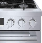 800 Series Dual Fuel Freestanding Range 30" Stainless Steel