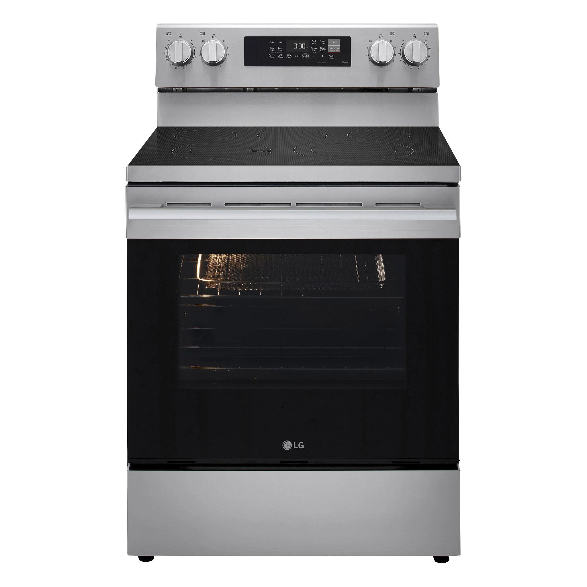 6.3 cu. ft. Smart Wi-Fi Enabled ProBake Convection® Electric Range with Air Fry & EasyClean®