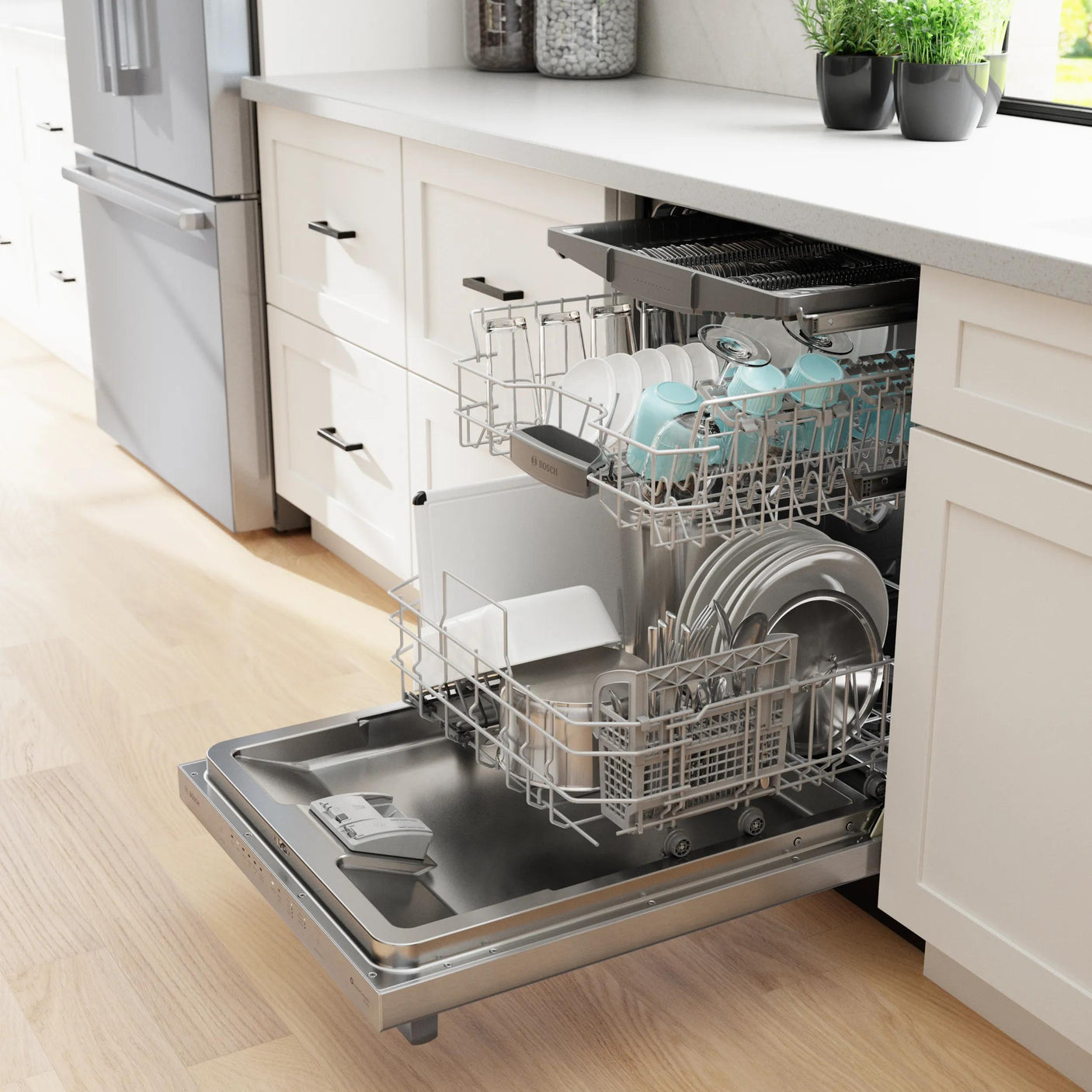 300 Series Dishwasher 24" Stainless Steel Anti-fingerprint