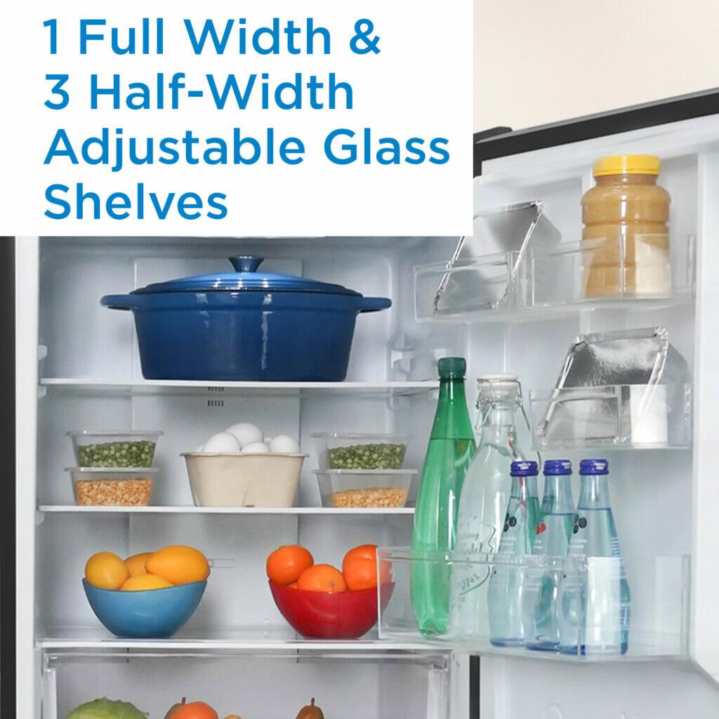Danby 10 cu. ft. Bottom Mount Apartment Size Fridge in Stainless Steel