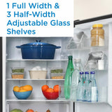 Danby 10 cu. ft. Bottom Mount Apartment Size Fridge in Stainless Steel