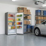 Avanti MaxxSpace Insulation™ Technology Garage-Ready Frost-Free Convertible Upright Freezer, 21 cu. ft., ENERGY STAR, Stainless Steel Look (AV210VFLJM0SS)