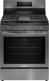 30" Rear Control Gas Range with Total Convection