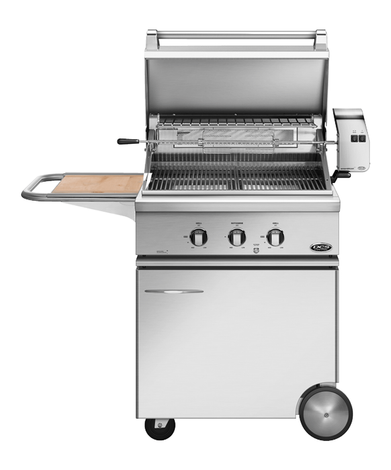 30" DCS gill head wth rotisserie, LP