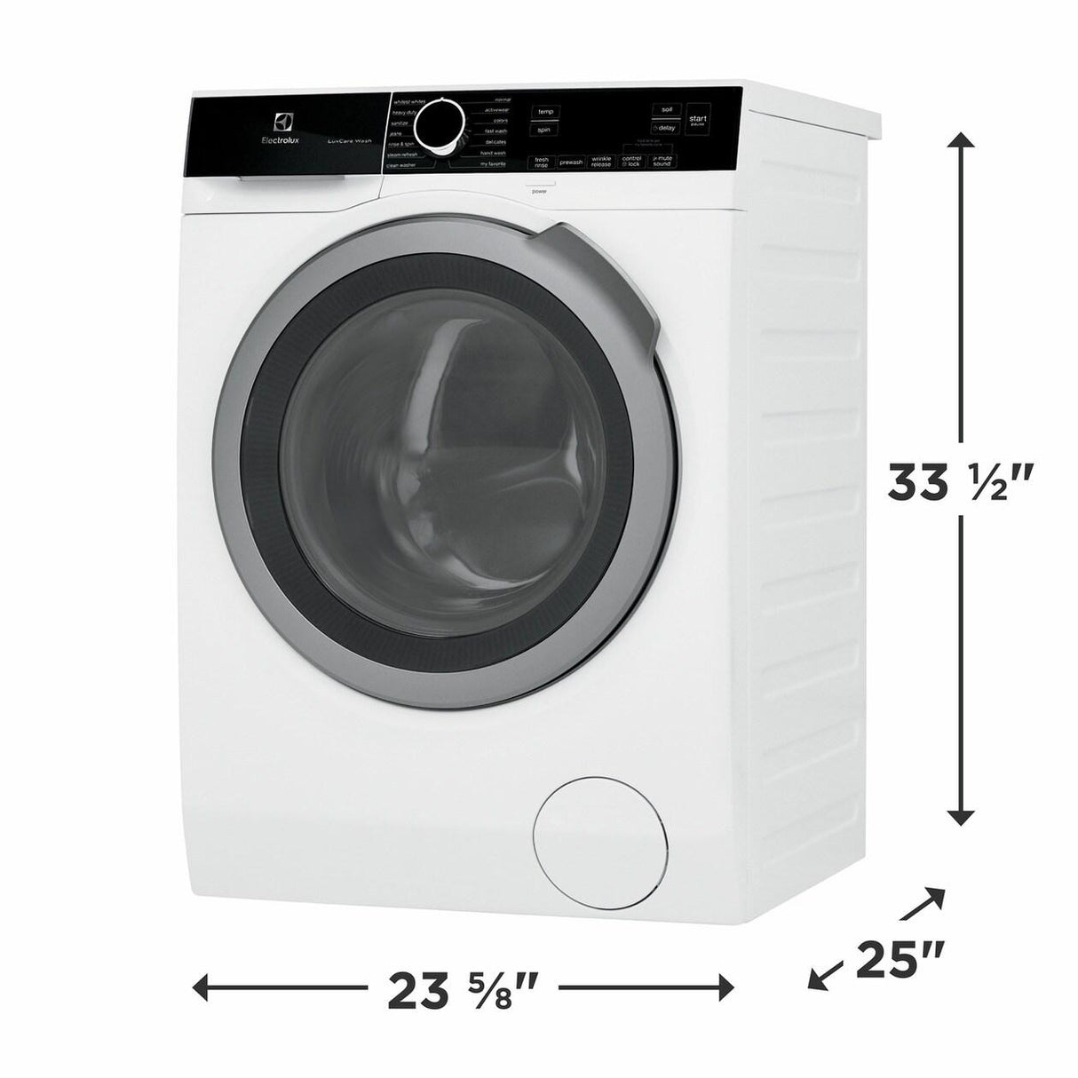 24" Compact Washer with LuxCare Wash System - 2.4 Cu. Ft.