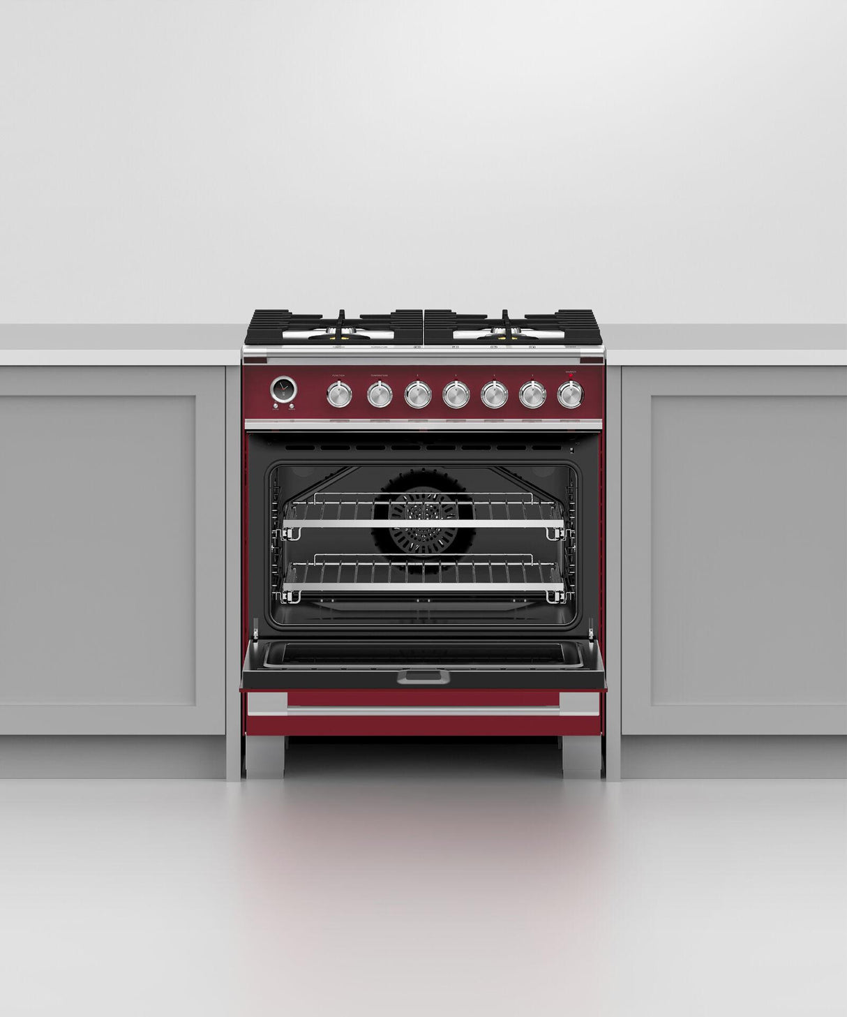 30" Series 9 Classic 4 Burner Dual Fuel Self-Cleaning Range