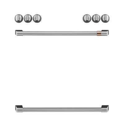 Café™ Front Control Electric Knobs and Handles - Brushed Stainless