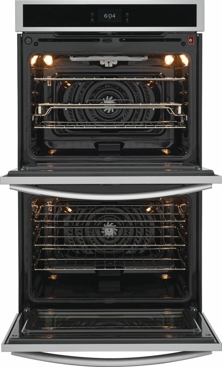 30" Double Electric Wall Oven with Stone-Baked Pizza
