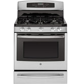 GE Profile™ Series 30" Dual-Fuel Free-Standing Range with Warming Drawer