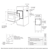 GE® 30" Built-In Single Convection Wall Oven