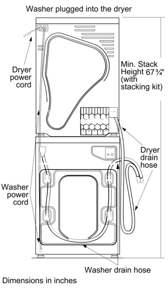 800 Series Cond. Dryer - 208/240V, Cap. 4.0 cu.ft., 15 Cyc.,63 dBA, SS Drum, Chr. Rev./Door Int. Light, ENERGY STAR
