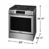 30" Front Control Gas Range